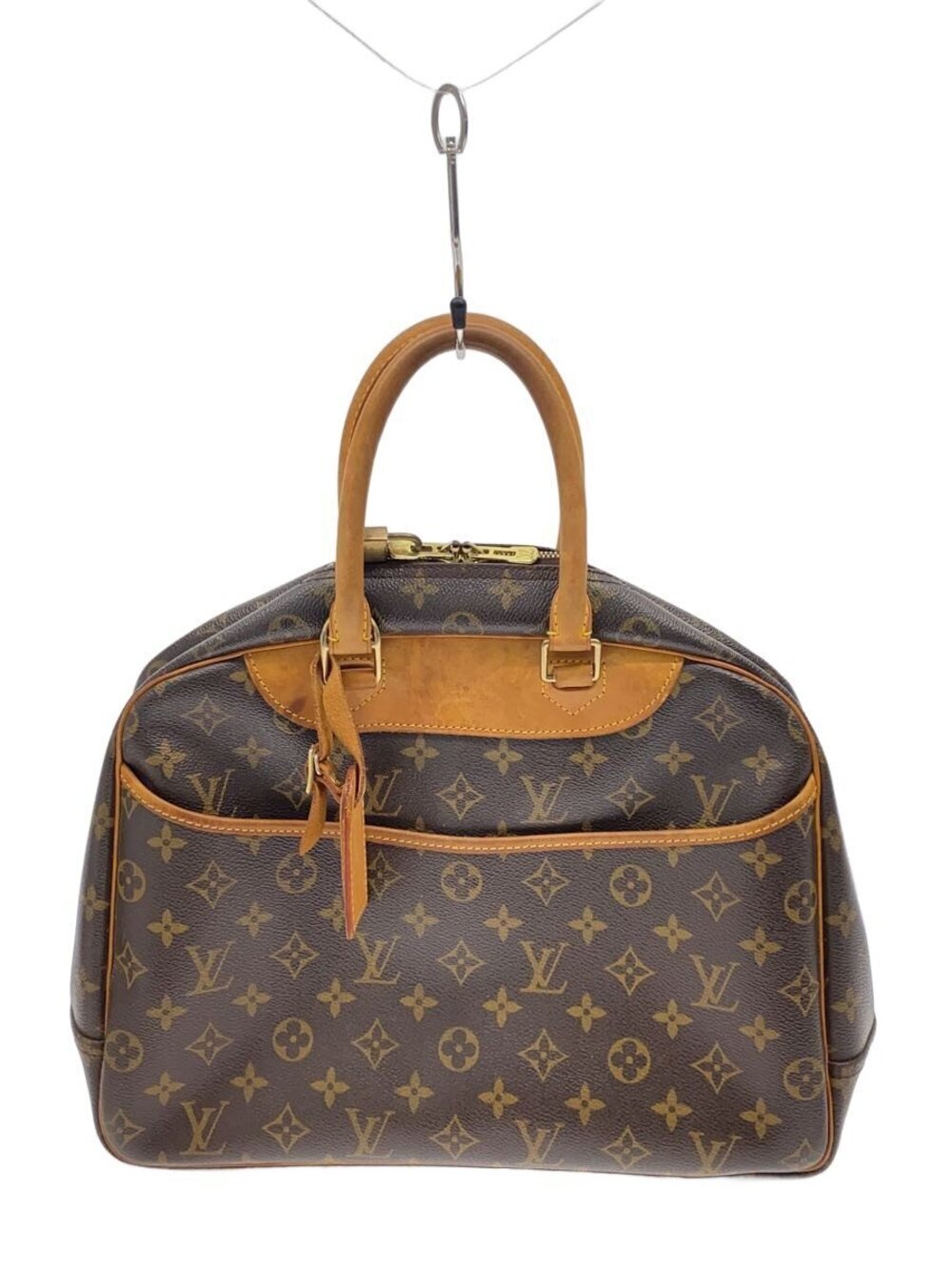Louis Vuitton Bowling Vanity Deauville Monogram Canvas Brown